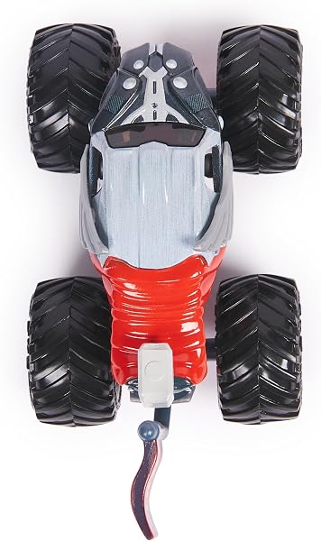 Monster Jam, veicolo Die-Cast ufficiale Marvel Captain America, in Scala 1:64, Giocattoli per Bambini, 3+ Anni - 3