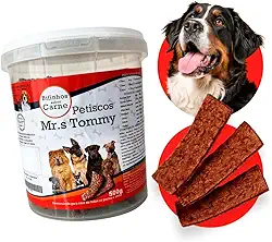 Petisco Bifinho Premium Para Cachorro Pote 500gr (Carne)