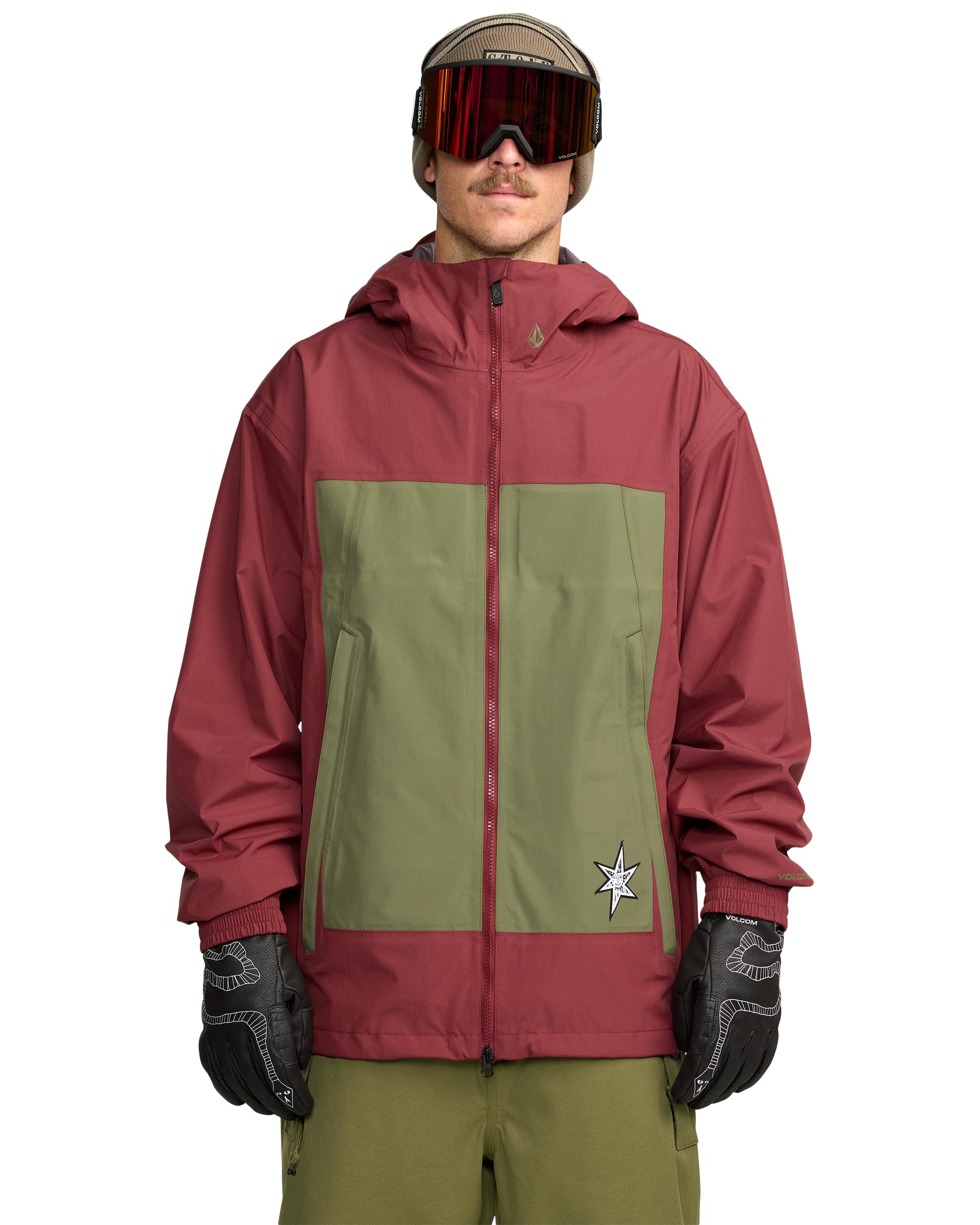 Amazon.com : Volcom Men's Arthur Longo 20K Pullover Snowboard