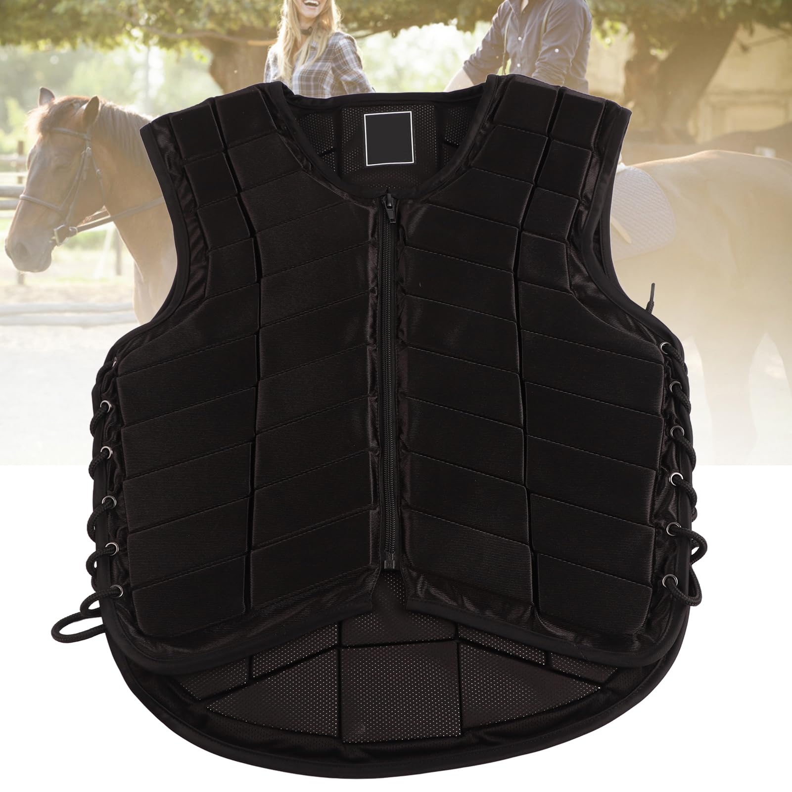 Reitweste Schutzweste für Erwachsene mit Reitschutz und Körperschutz für Sicherheit beim Reiten Horse Riding Vest Protective Riding Vest Équipement de Protection