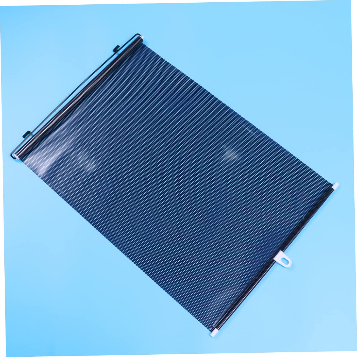 Mobestech Tendina Parasole Riduce Calore Retrattile in Pvc Auto Anteriore 2 Set Blocca Sole e Offre Privacy in Auto per Finestrini Laterali
