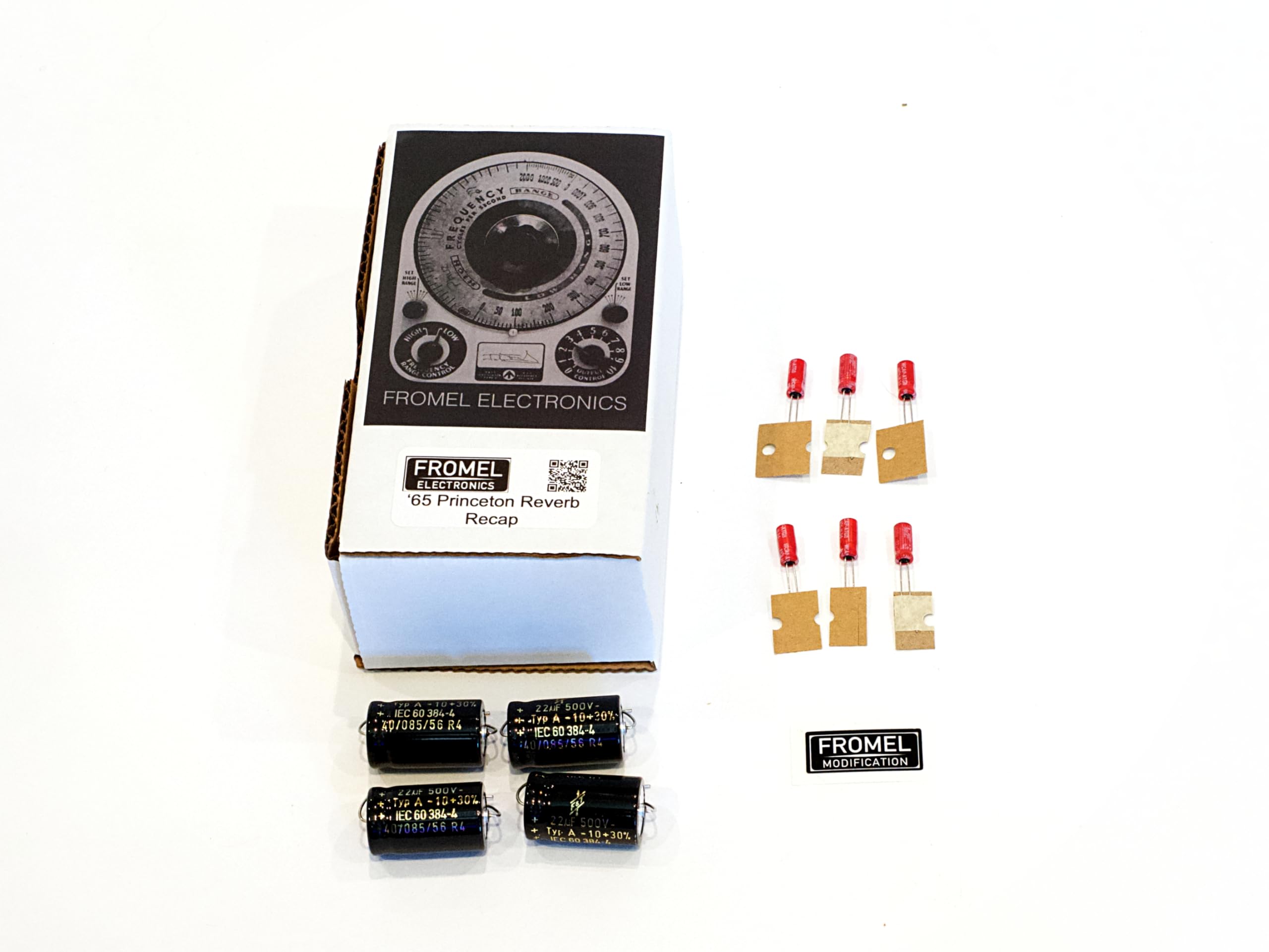 Fromel Recap Kit for Fender '65 Princeton Reverb Reissue PRRI