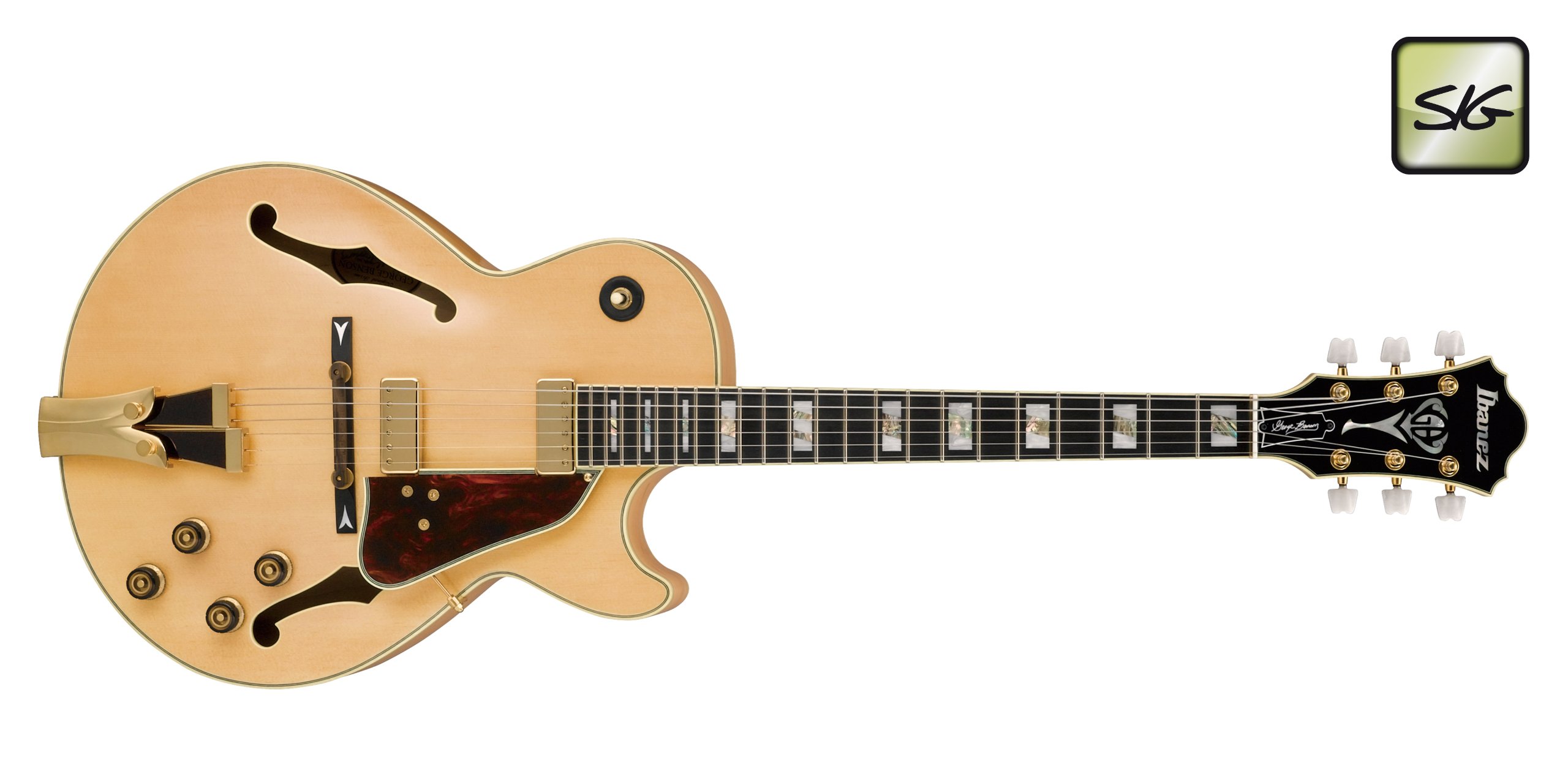Amazon.com: Ibanez George Benson Signature GB10 Hollowbody