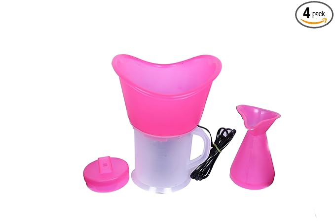 Kds Surgical 3 In 1 Steamer Cum Vaporizer, Nozal Inhaler, Facial Sauna (Pink)