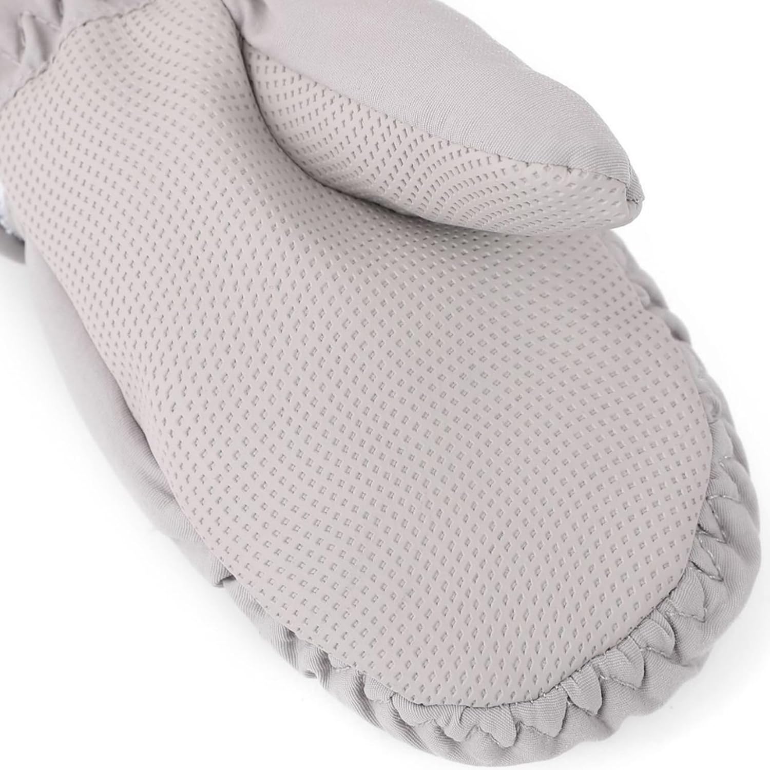 Kid Ski-Gloves with Anti-Slip PU-Palm Cold Weather Snow Mittens Thicken-Fleece Winter-Warm Waterproof for 4-8T - Image 6