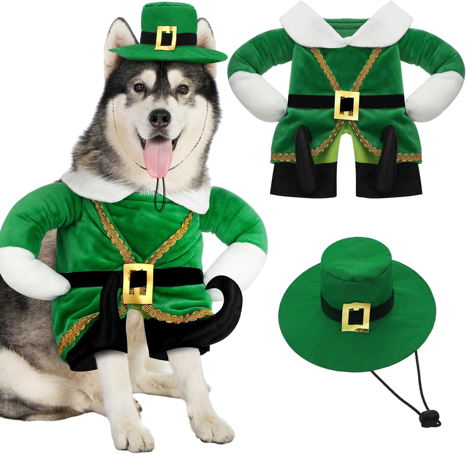 Disfraz de Duende para Mascota Hollowfly Talla L