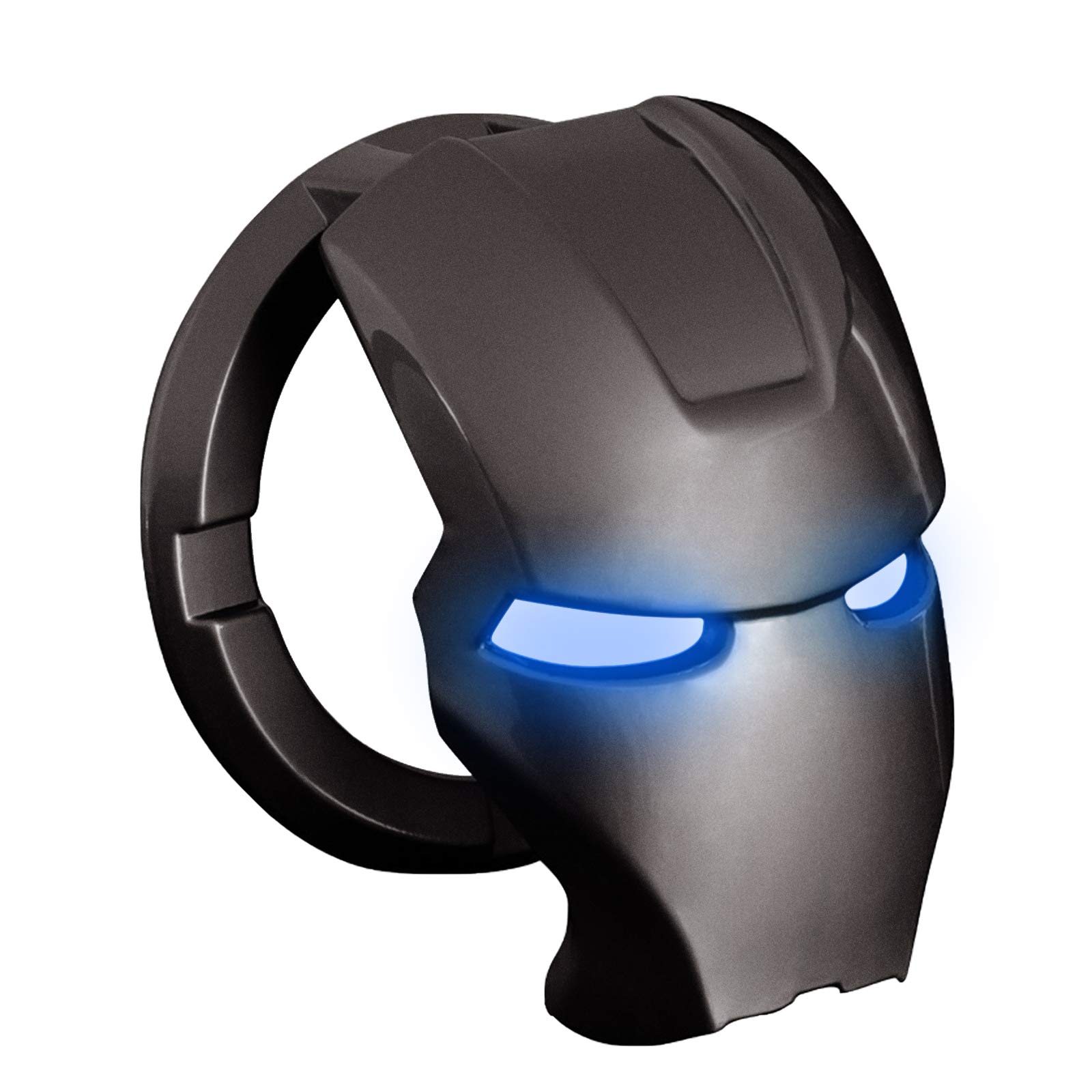 SHOWAY Car Start Button Cover, Push to Start Button Cover Sport Style Aluminum Alloy Anti-Scratch for Car Engine Switch Button Decoration Cover Universal (Black)