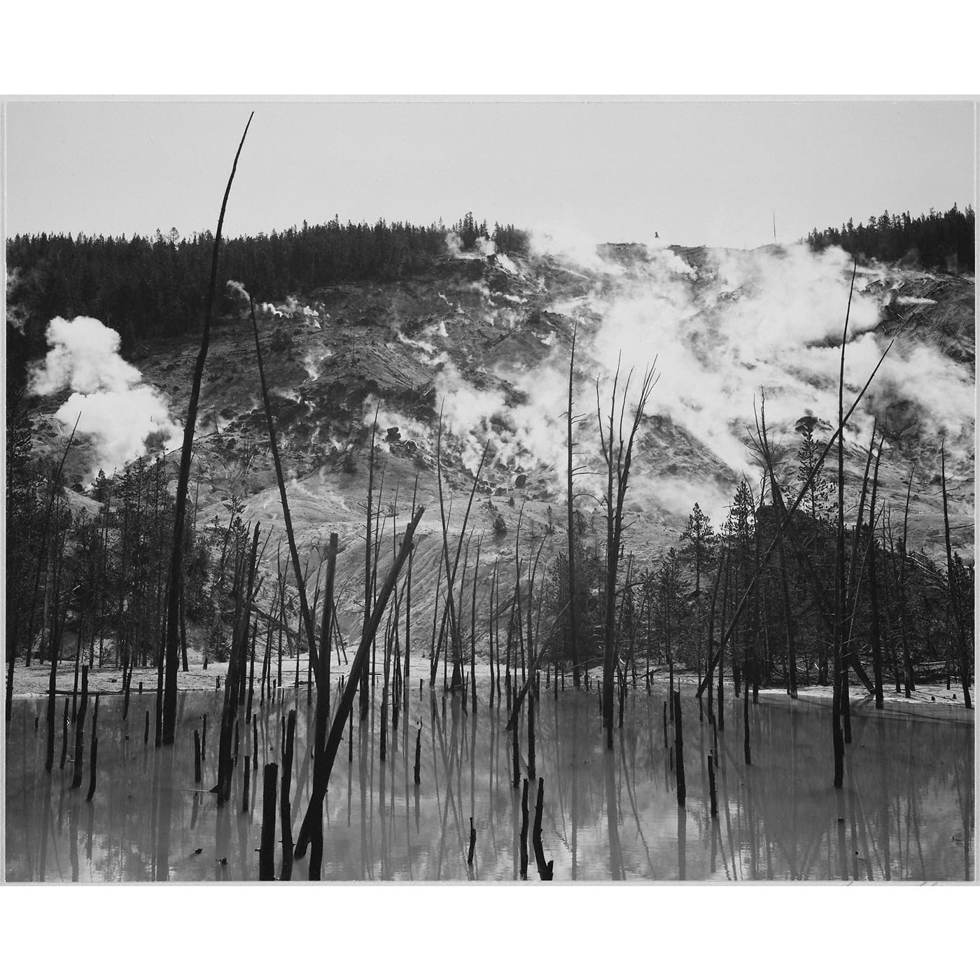 Yellowstone impression giclée déco murale paysage montagne - 2
