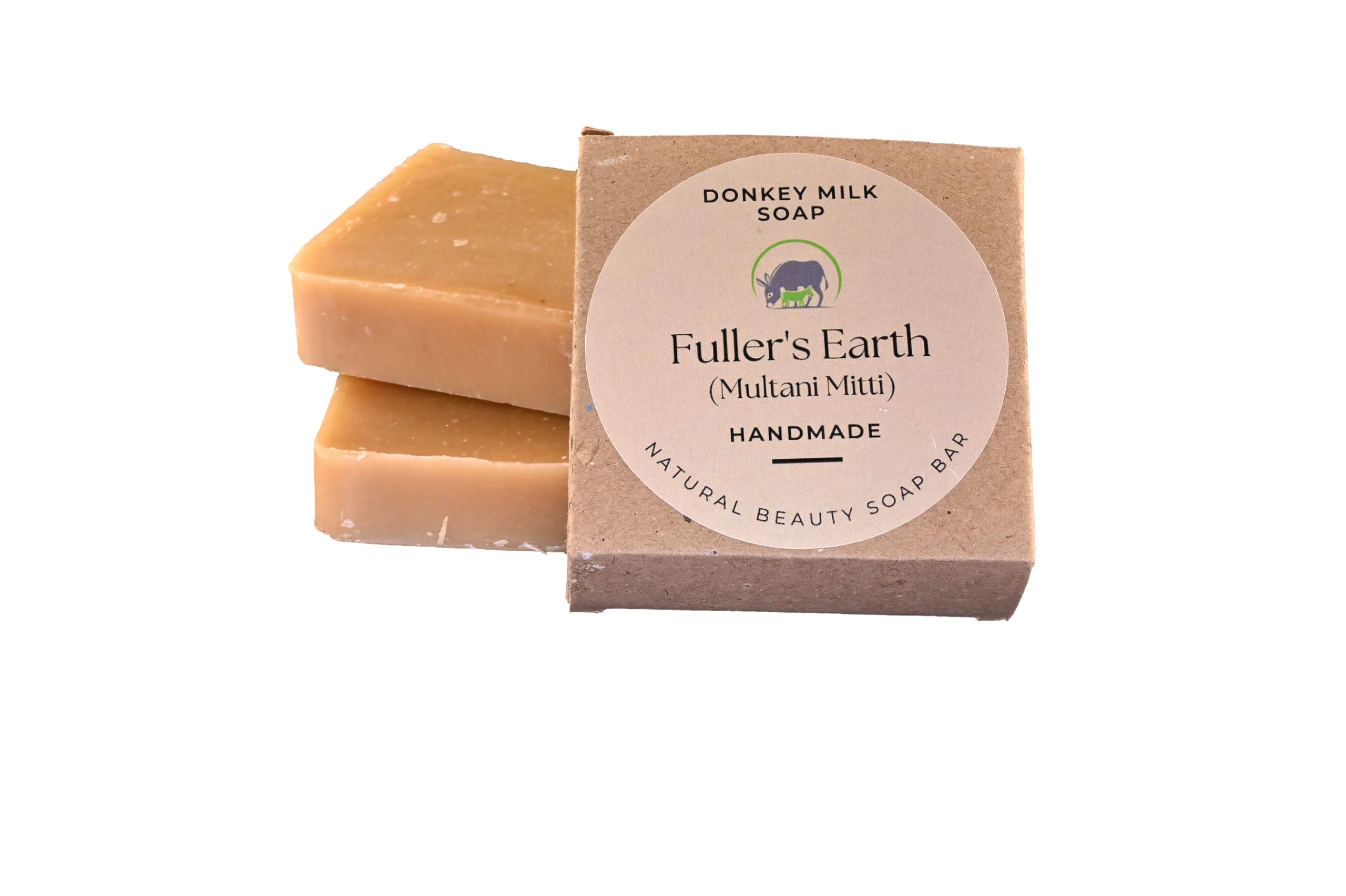 AINDHINAI FARMERS Cold Processed Donkey Milk Soap-Fuller Earth (Multani Mitti) | Organic Homemade Soap | Tan Removal | Anti Aging | Natural Scented | All Skin Types (Pack of 1) -120 Grams-image-35