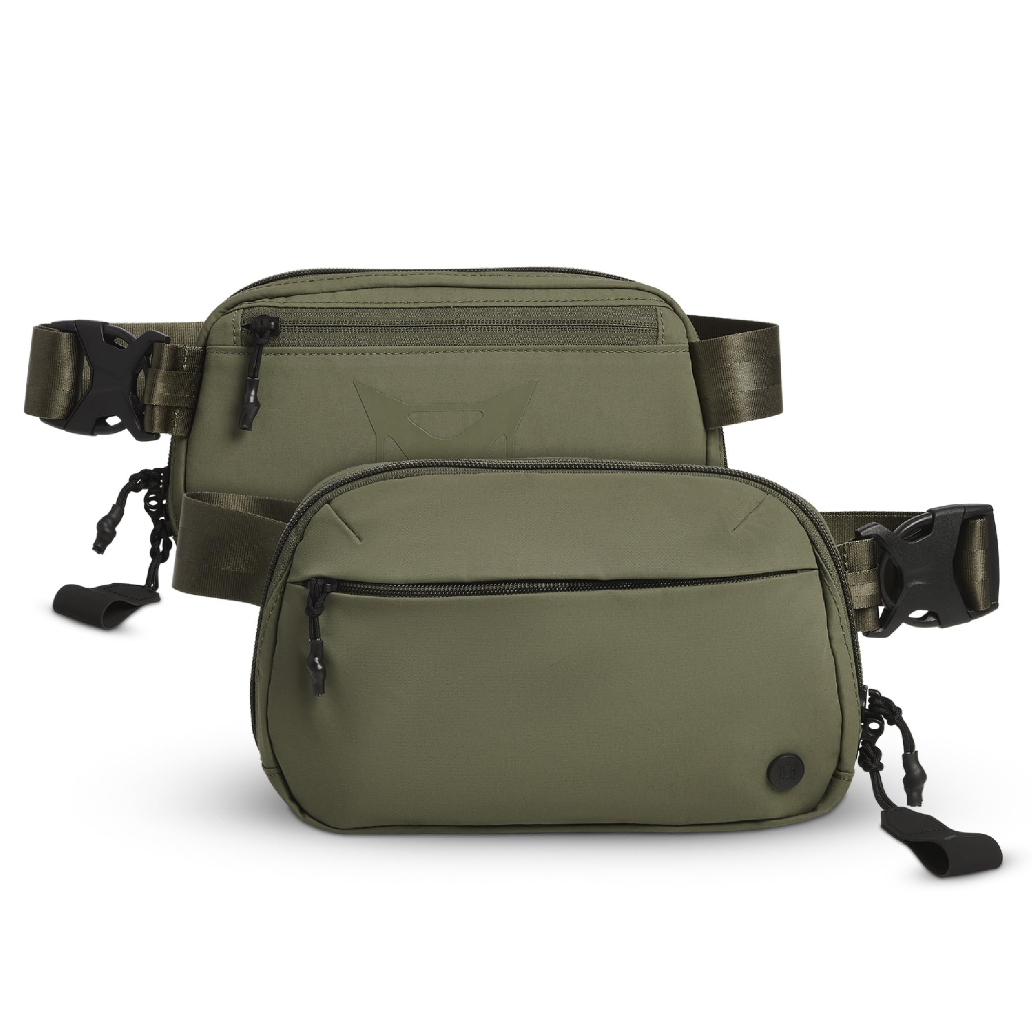 Vertx Everyday Bauchtasche 2.1 – schlanke und funktionale Hüfttasche für Reisen, Wandern und alltägliche Abenteuer, Unisex-Design, Ranger Green, Einheitsgröße