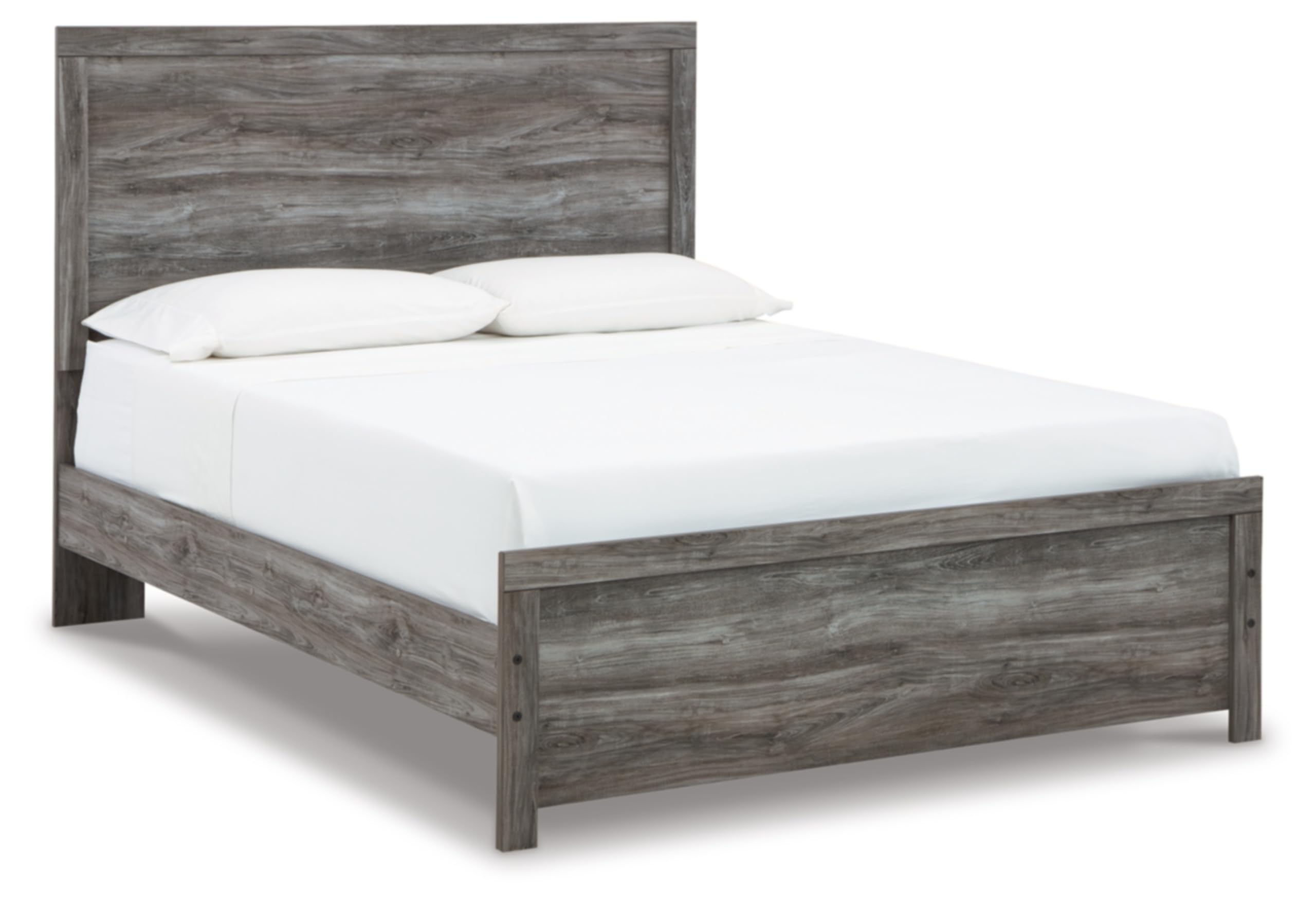 Photo 1 of ***UPDATED 8/7** Signature Design by Ashley Queen Panel Bed Frame, Smoky Gray Wood-Look