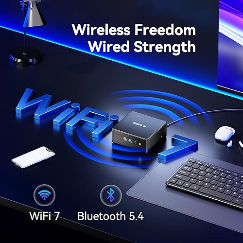 Miniatura 5 de GEEKOM IT15, la mini PC más potente con Intel Ultra 9 285H (15 generación) 99 Tops  DDR5 de 32 GB  SSD de 2 TB (hasta 8 TB)  GPU Intel Arc 140T