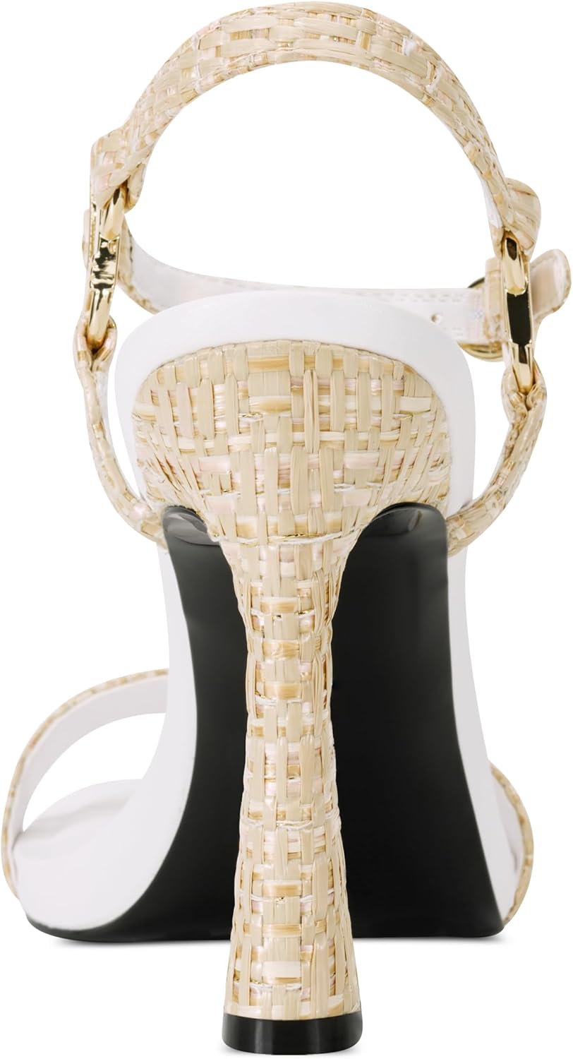 KARL LAGERFELD Women's Cybil Evening Ankle Strap Dress Heels - Image 3