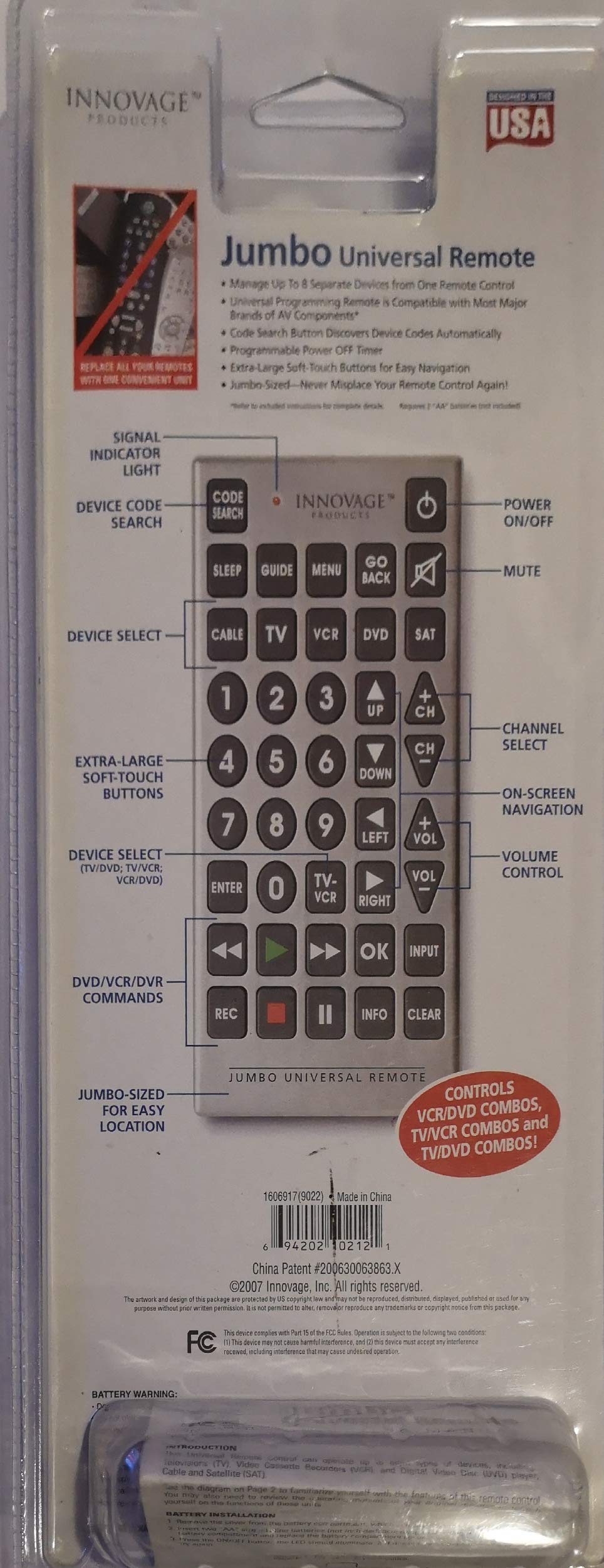 Emerson Jumbo Universal Remote Codes For Insignia Tv By Remote Control
