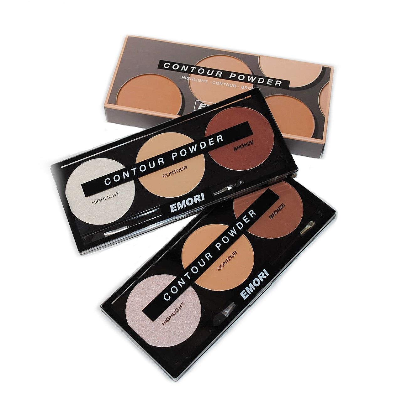 Premium Contour Highlight Bronx Makeup Effect Palette Set