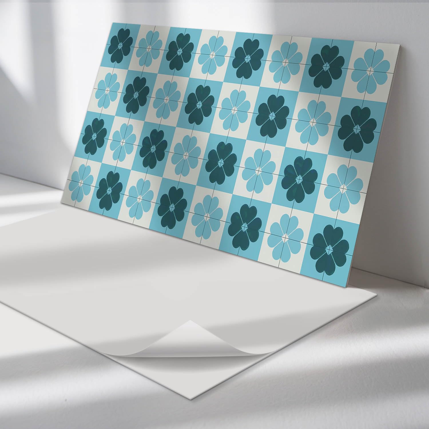 Paneles Murales Impermeables 40x20 cm para una Cocina Moderna y Limpia