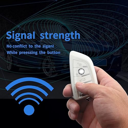 Miniatura 6 de Funda para llavero BMW, forma de hoja para BMW Series 1, 2, 5, 7, X1, X3, X5, X6