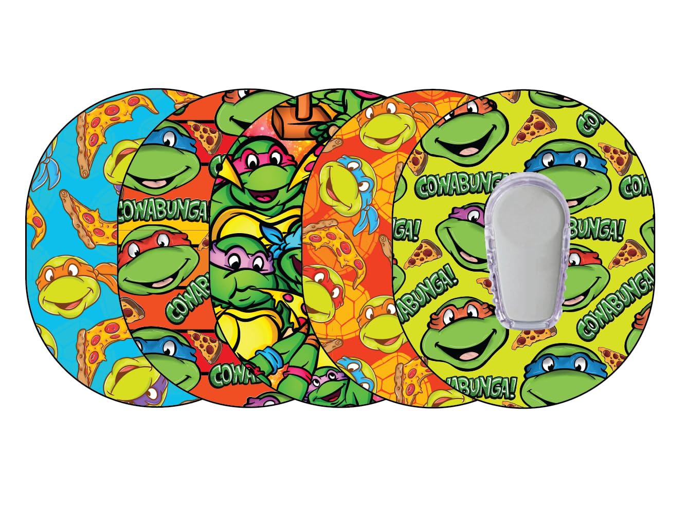 Glucomart Dexcom G6 Adhesive Patches Waterproof No-Lift No-Fray Dexcom G6 Stickers for Kids 5-Pack Dexcom Patches Dexcom G6 Tape Dexcom Adhesive Tape CGM Patch CGM Tape Dexcom G6 Overpatch