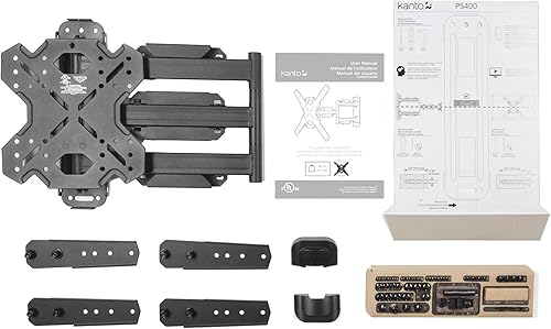 Miniatura 8 de Kanto Soporte de movimiento completo PS400 para televisores de 30 pulgadas a 70 pulgadas