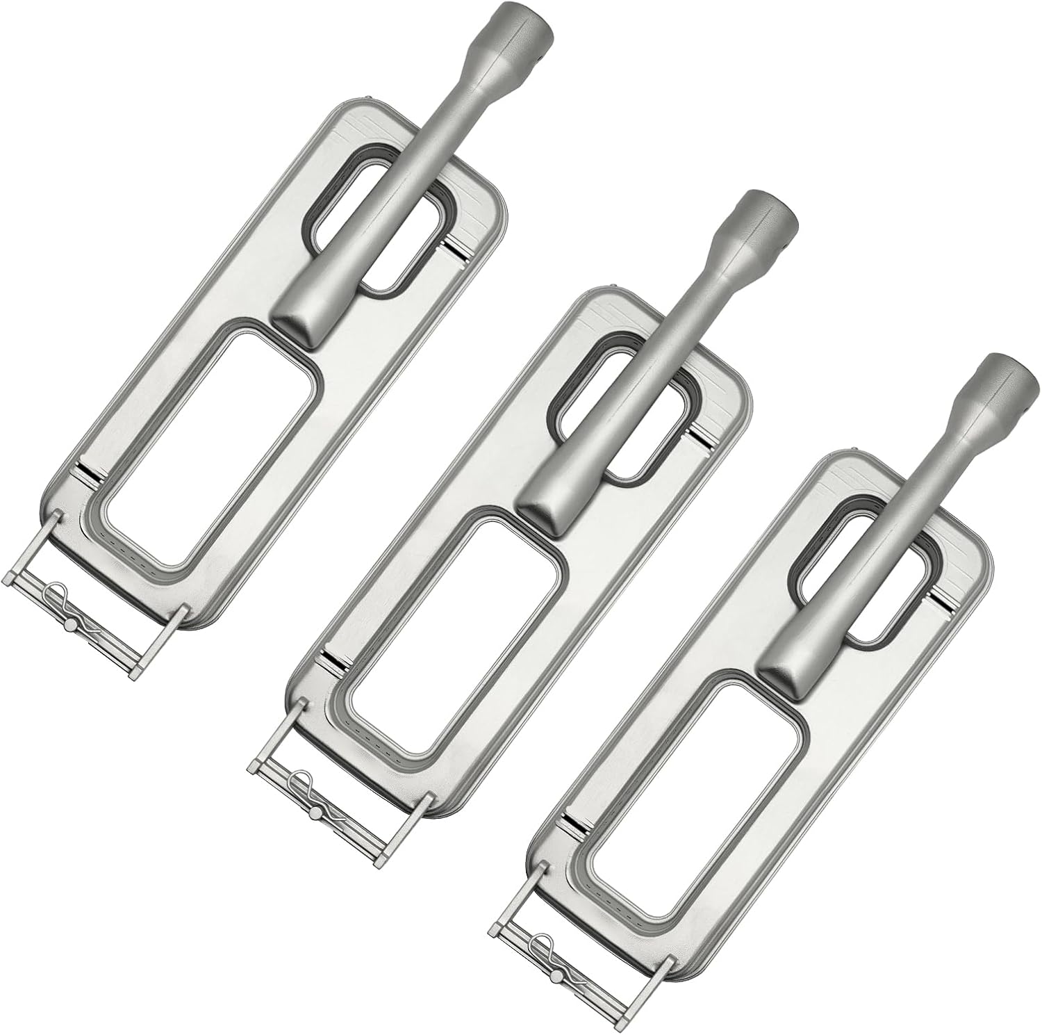 3 Pcs Cast 304 Stainless Steel Burner for Coyote Grill Replacement Parts,Grill Burner Tube For Members Mark Y0005XC Y0660 Y0101XC, For RCS Sam's Club Bakers and Chefs Grill Replace Parts