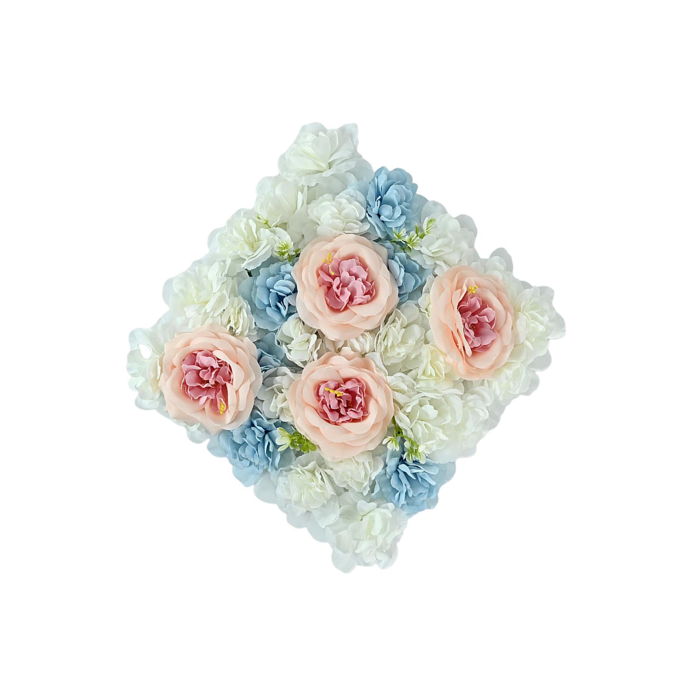 QUXVUIS Elegant Rose Floral Panel Beautiful Decorative Wall Flowers Event Photography Venues Home Decor And Celebrations Floral Backdrop Bedroom Living Room