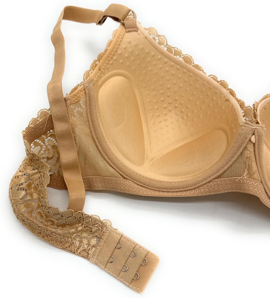 6 Pieces Women's Wired Basic Plain Light Regular Padding Everyday Bra - Image 2