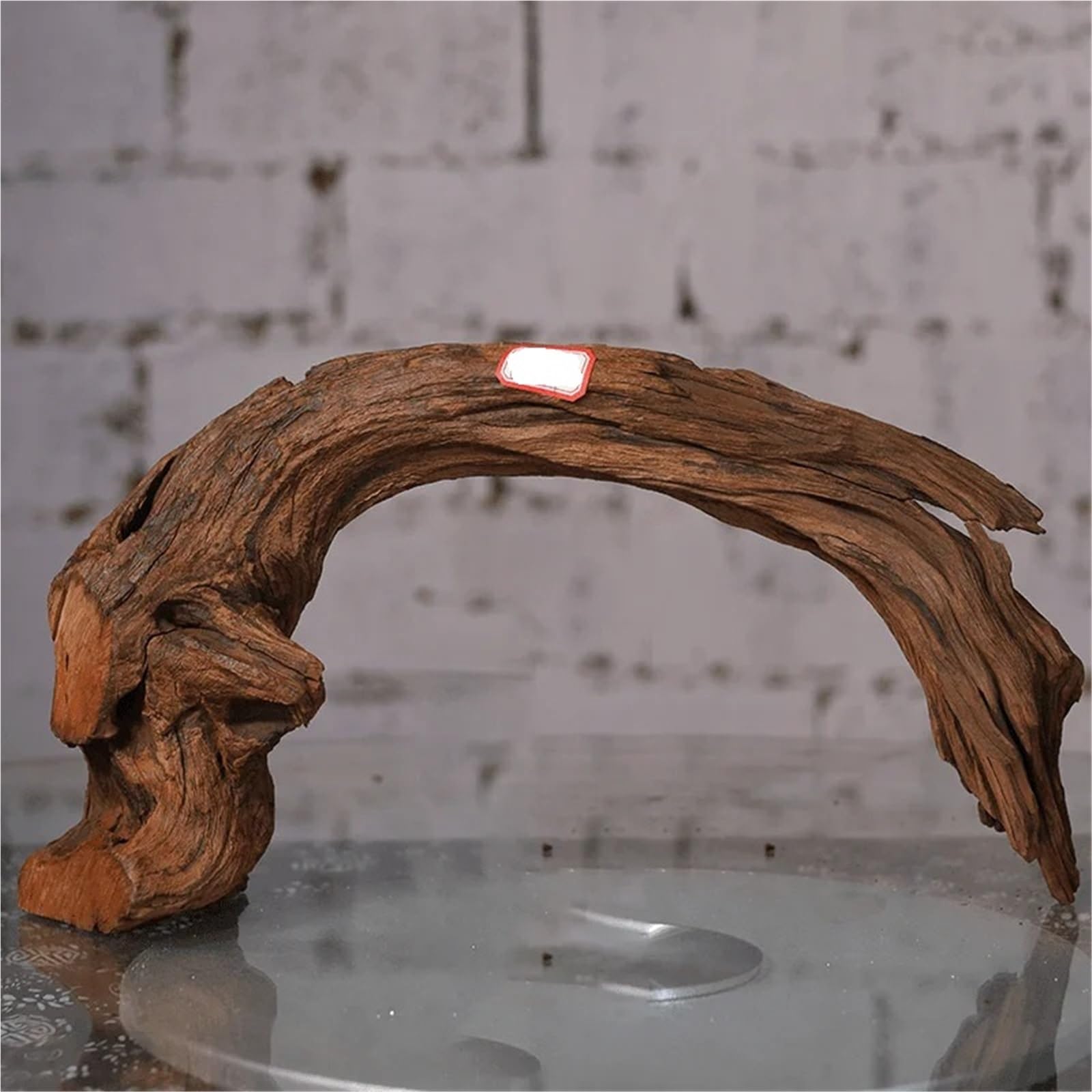 Legno per Acquario Legno Galleggiante for Acquario, Grande, Tronco d'albero, in Legno, Extra Large for la casa(20-25cm-2pcs)