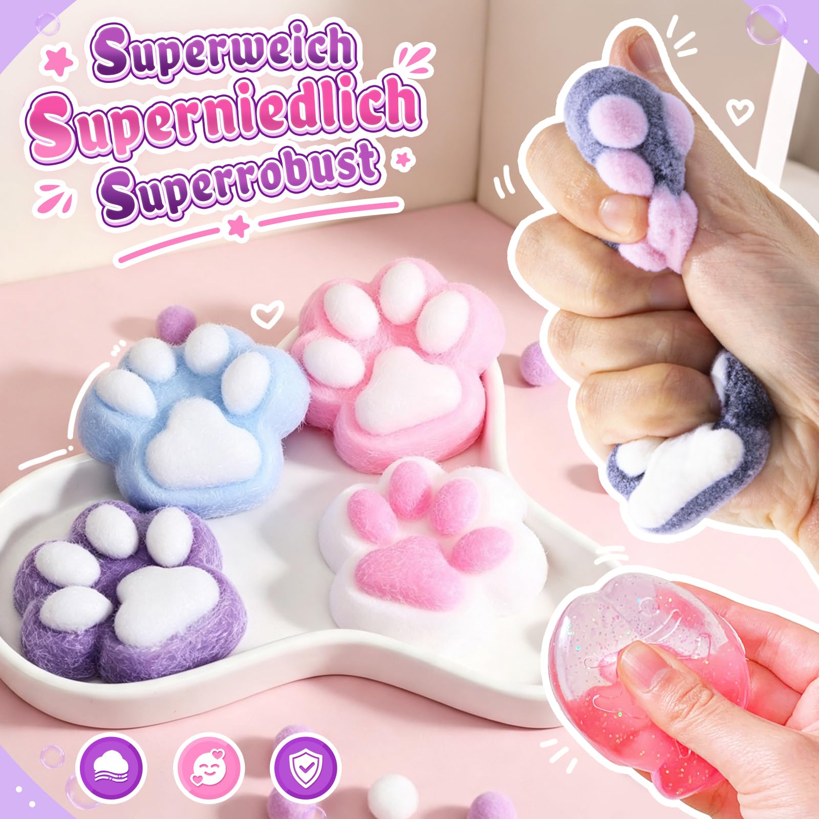 Squishy Selber Machen Set Squishies Selber für Kinder & Erwachsene