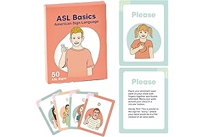 ASL Flash Cards: A Beginner's Guide to American Sign Language