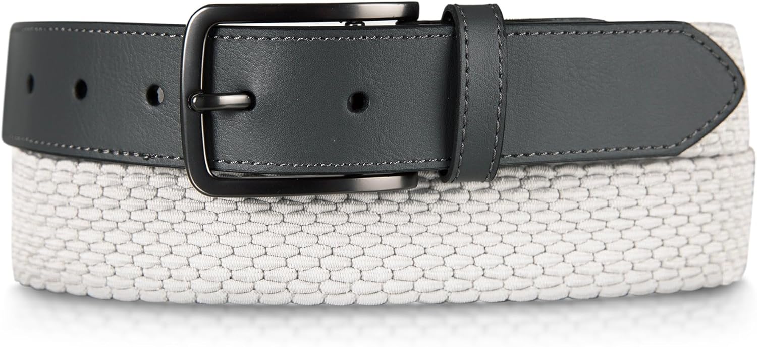 Reebok Men's Golf Belt | Athletic Performance | Lightweight | Casual | Breathable | Comfort | Versatile