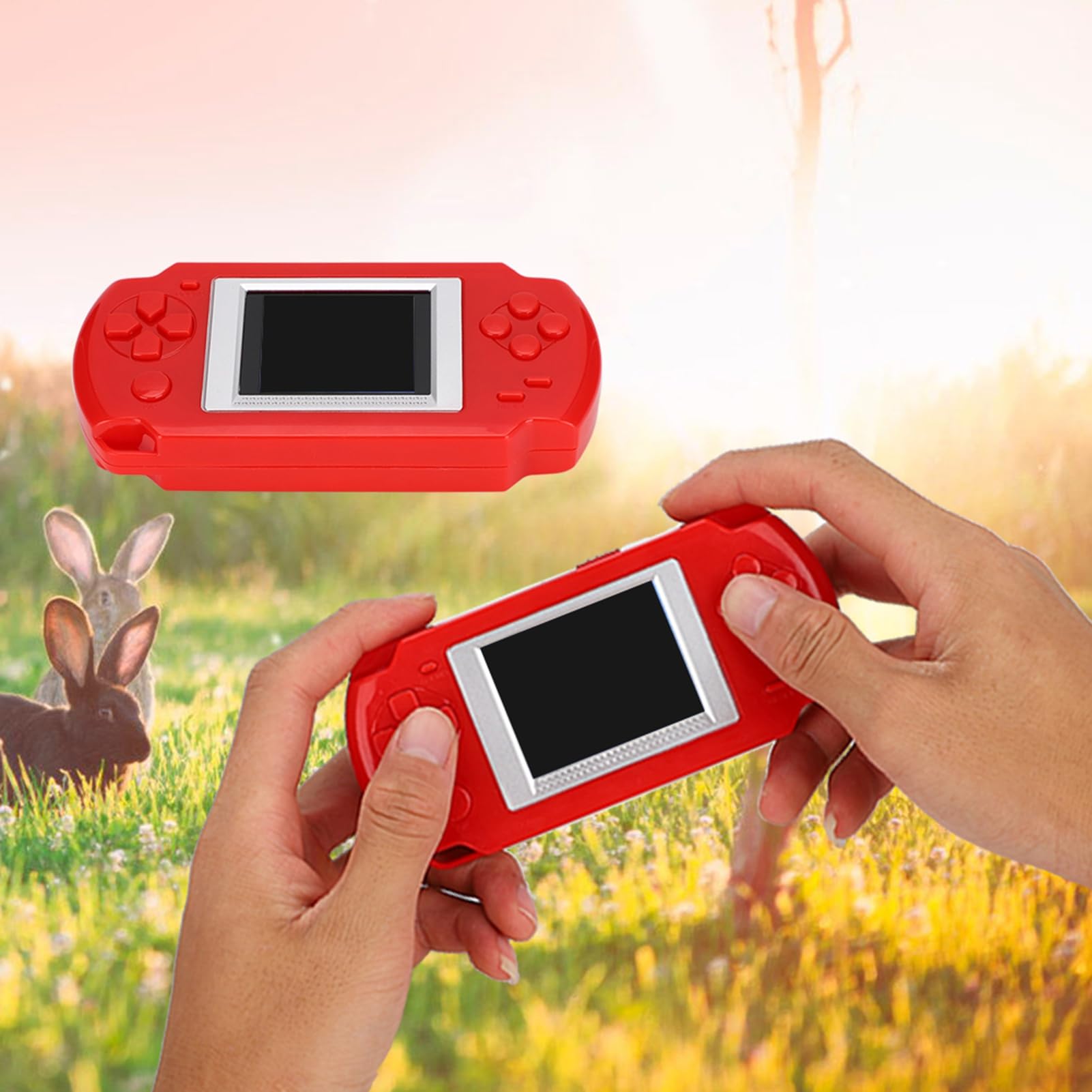 ビデオゲームレトロミニハンドヘルドゲーム Amazon.co.jp: ハンドヘルドゲームコンソール、2.0インチ画面の