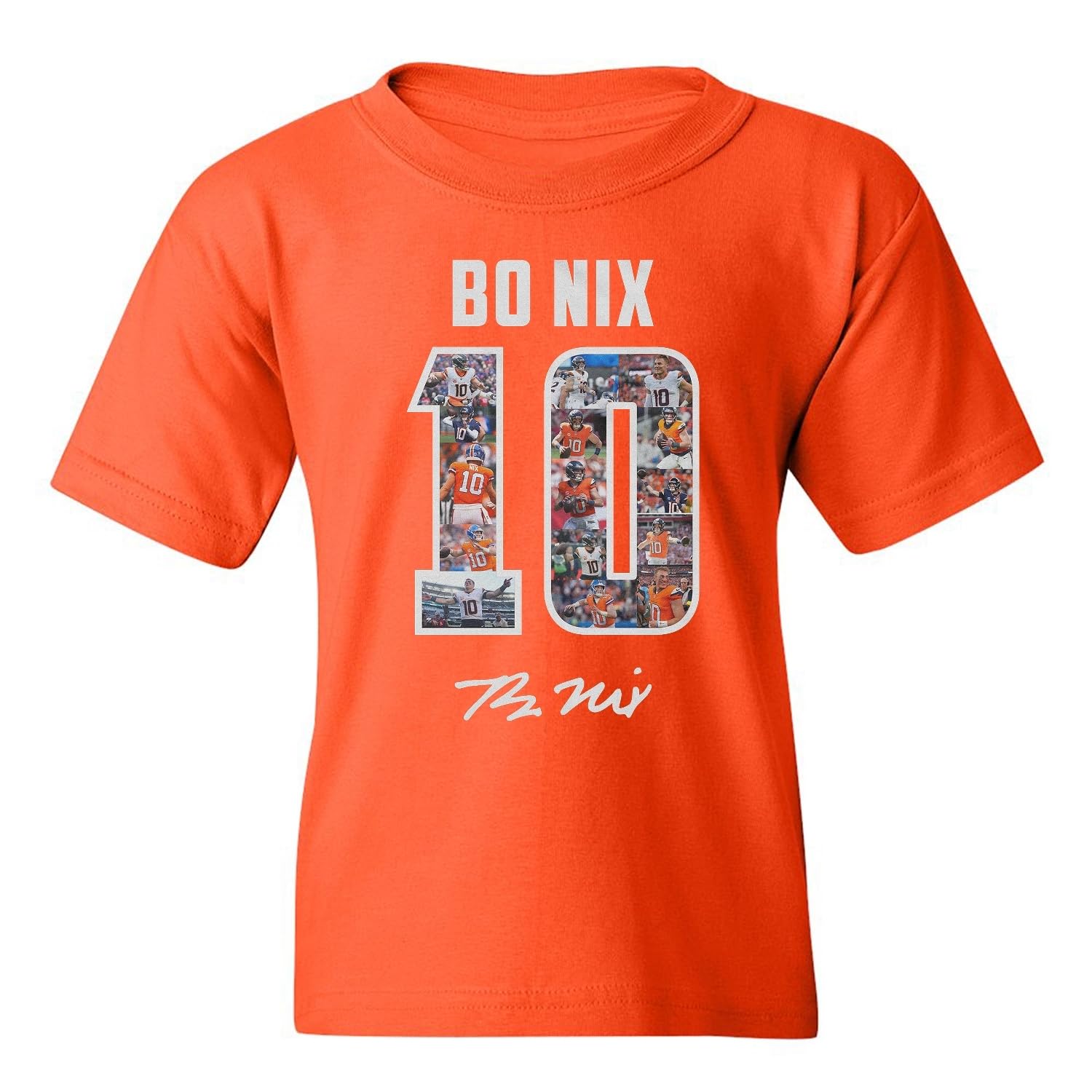 Collage 10 Nix-Inspired Graphic - Denver Fans Youth Unisex T-Shirt