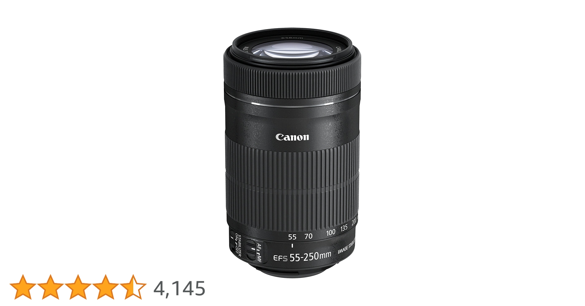 8月22日限定お値下げ♪Canon EF-S 55-250mm IS Amazon.co.jp: Canon Telephoto Zoom Lens EF-S 2.2–9.8 inches