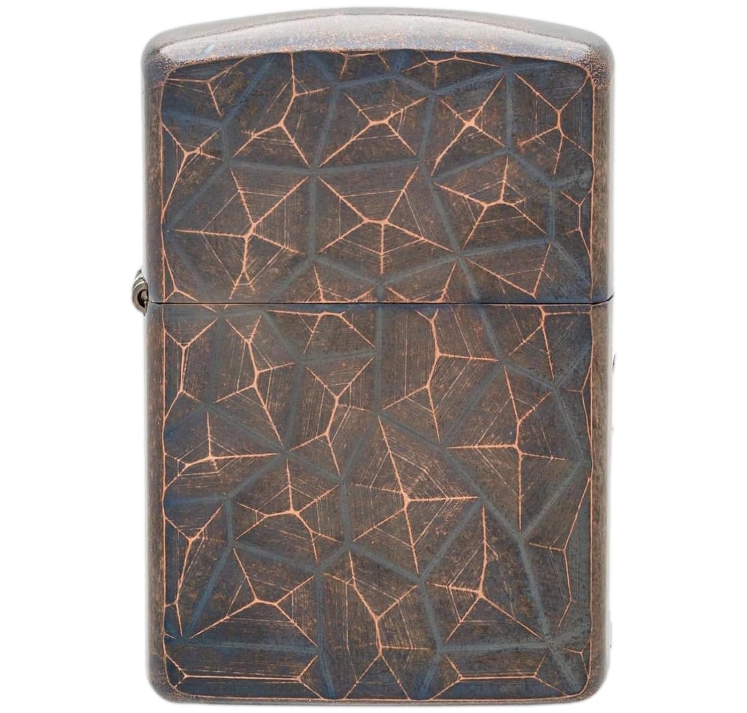 Zippo Oil Lighter with Special Sticker Flint Brass Armor Base Copper Barrel Treatment Double-Sided Zippo Neo Metor CpB