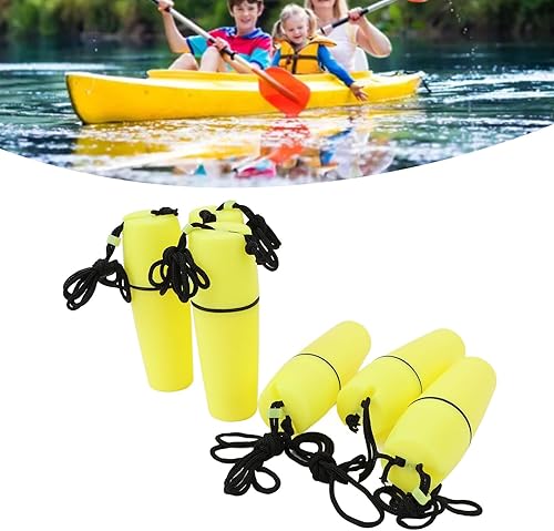 Miniatura 4 de ZIZEV Botella flotante para barco, botella impermeable sellada segura para kayak, para esnórquel (amarillo)