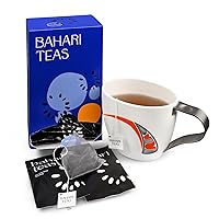 Vista 3 de Bahari Teas -Kenyan Grown Earl Grey Black Tea (20 Tea Bags)