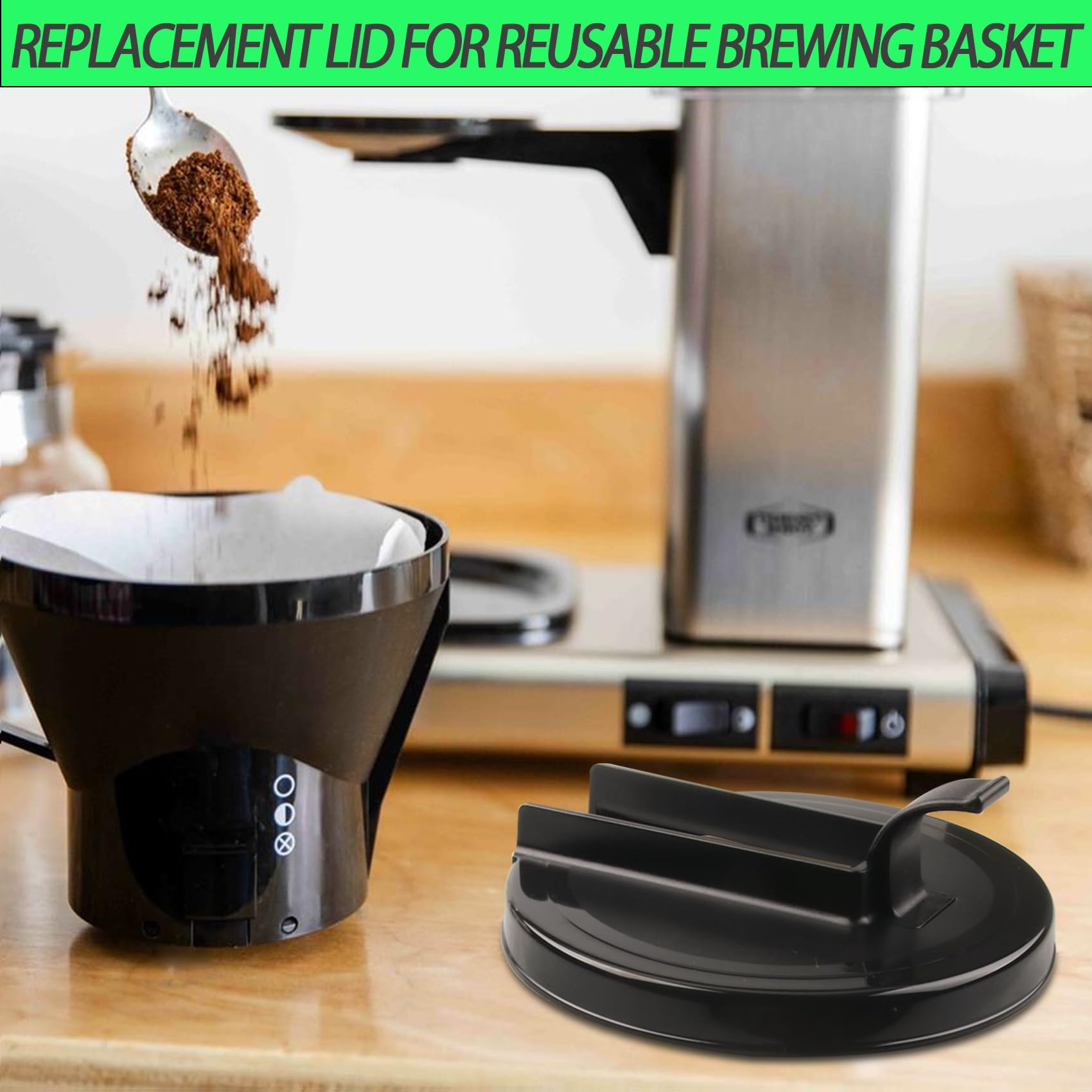 HavenDomicile Ersatz-Deckel Für Moccamaster - 2er Set Hitzebeständiger Brühkorb-Deckel