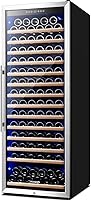BODEGA 24 Inch 154 Bottle Wine Cooler - Freestanding Refrigerator, Quiet Compressor, Precise Temp Memory & Humidity Control