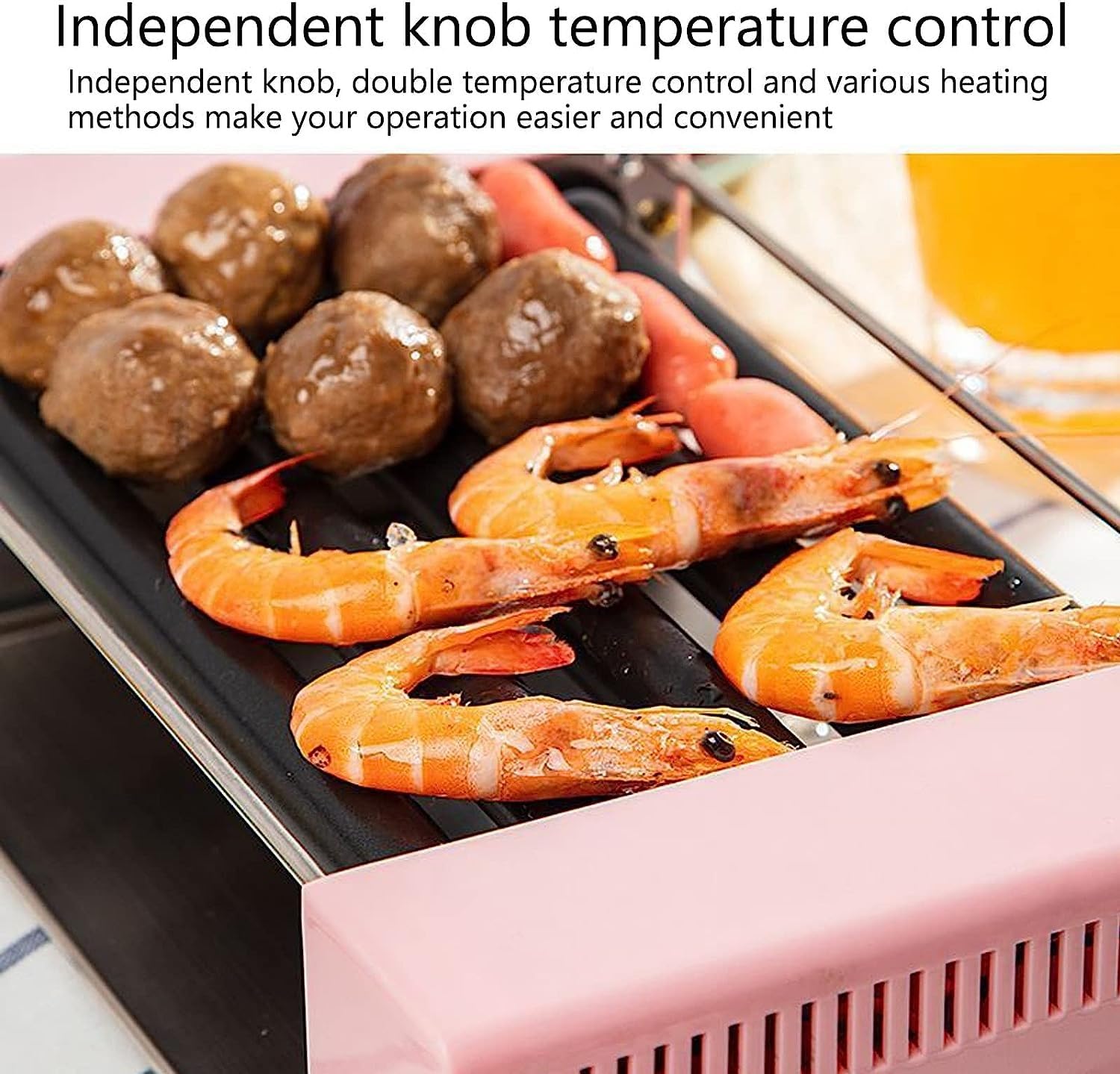 Rouleau à Hot-Dog pour Grill Home Bourse Machine à Hot-Dog, 5 Rouleaux à Rouleaux de Saucisse Grill, Multifonctionnel