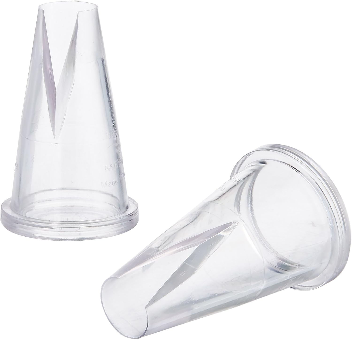 Matfer Bourgeat Polycarbonate Saint Honore Pastry Tips, 18/32", Pack of 2