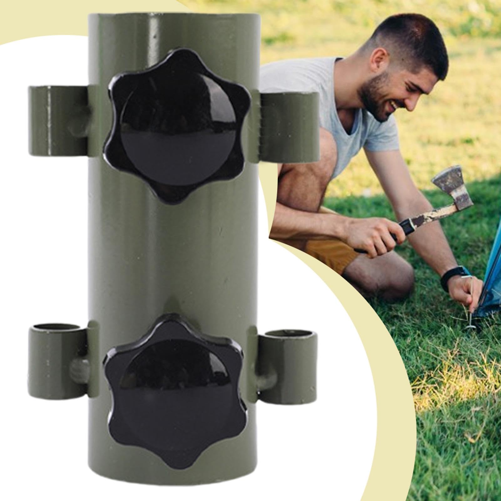 Support De Tige De Tente De Camping - Support Fixe Avec