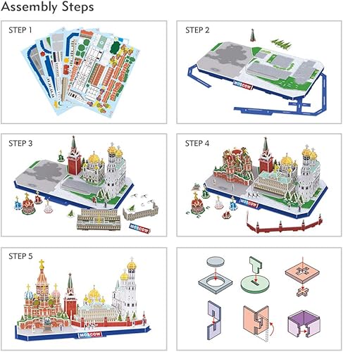 Miniatura 8 de CubicFun - Rompecabezas 3D de ciudad, regalo para hombres o mujeres