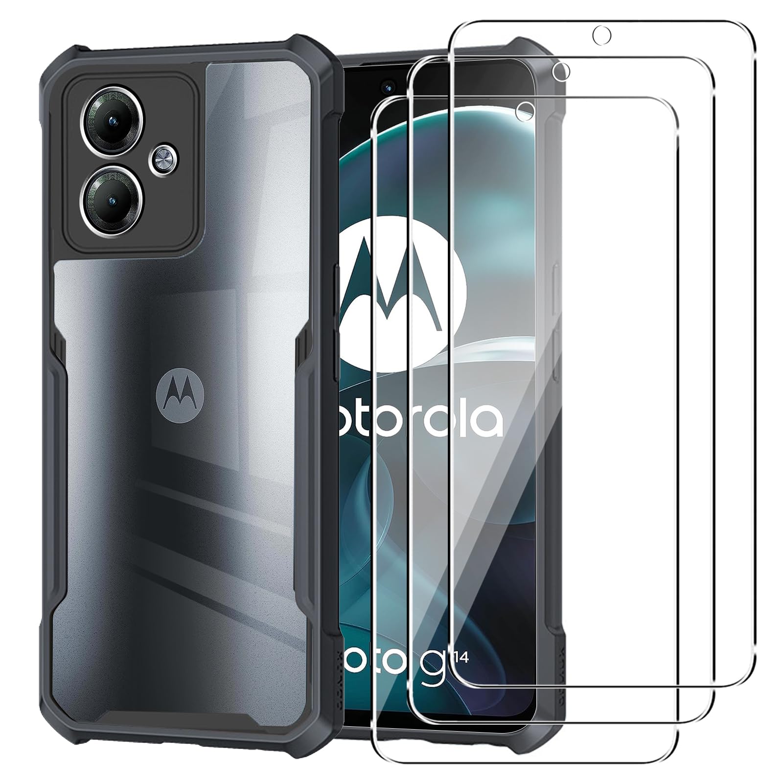Aroepurt Cover per Moto G14 Custodia Comaptibile con Moto