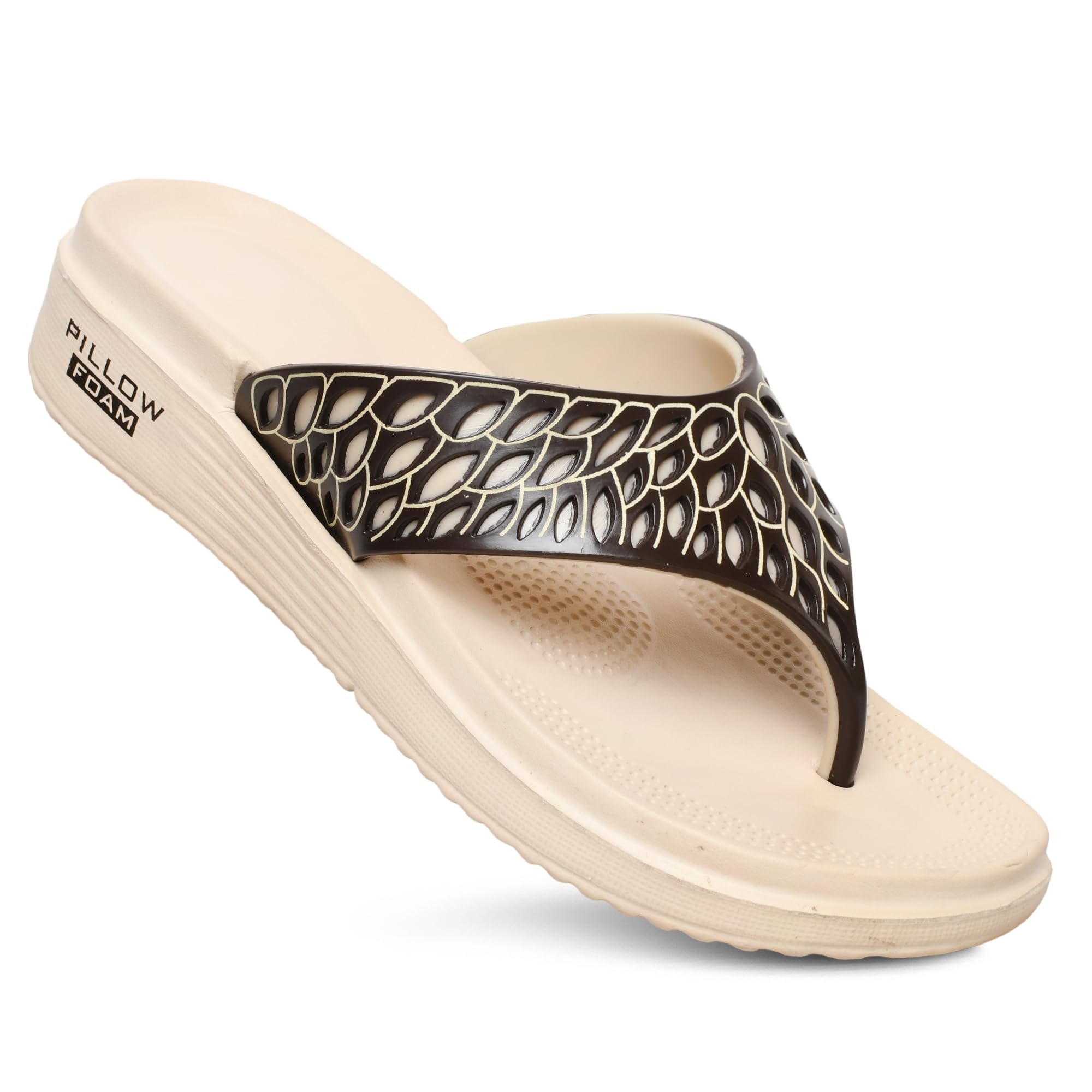 Nxgen Stylish Slippers for Womens Daily Use | Soft Anti-Skid Slippers for Women | Slides, Flip Flops, Sleepers, and Chappals | Size Range 5 to 8 Available Cream-Brown (B0CZJRKTMK) Amazon Price History, Amazon Price Tracker