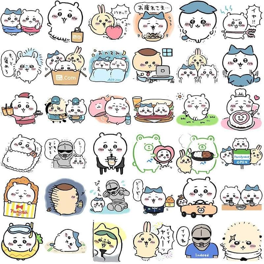 アニメ・マンガ・キャラクター　紙類　シール　ステッカー　ミニカード　まとめ売り Amazon.co.jp: ステッカー 100枚セット かわいいアニメ シール