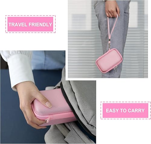 Miniatura 5 de Funda rígida de viaje para cámara digital Sony ZV-1, cámara Sony ZV-1 para creadores de contenido y vloggers, bolsa protectora con bolsillo de malla