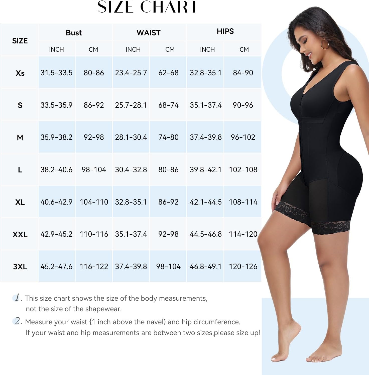 SHAPSHE Fajas Colombianas Shapewear for Women Tummy Control Post Surgery Full Body Shaper Butt Lifter Tummy Tuck Compression Garment Postpartum Girdle - Image 5