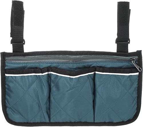 PATIKIL Organizador de reposabrazos para silla, impermeable, para silla de playa, bolsa de almacenamiento para colgar reposabrazos, revista, bolsa