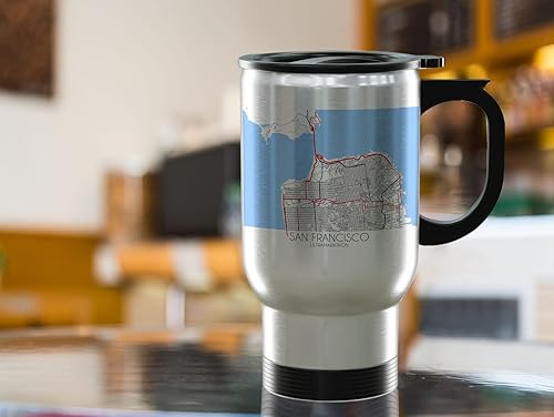 Miniatura 194 de TJ Originals Marine Corps Trail - Taza de café de cerámica de 11 onzas, regalos motivacionales para hombres, recuerdo de camino de maratón, regalo