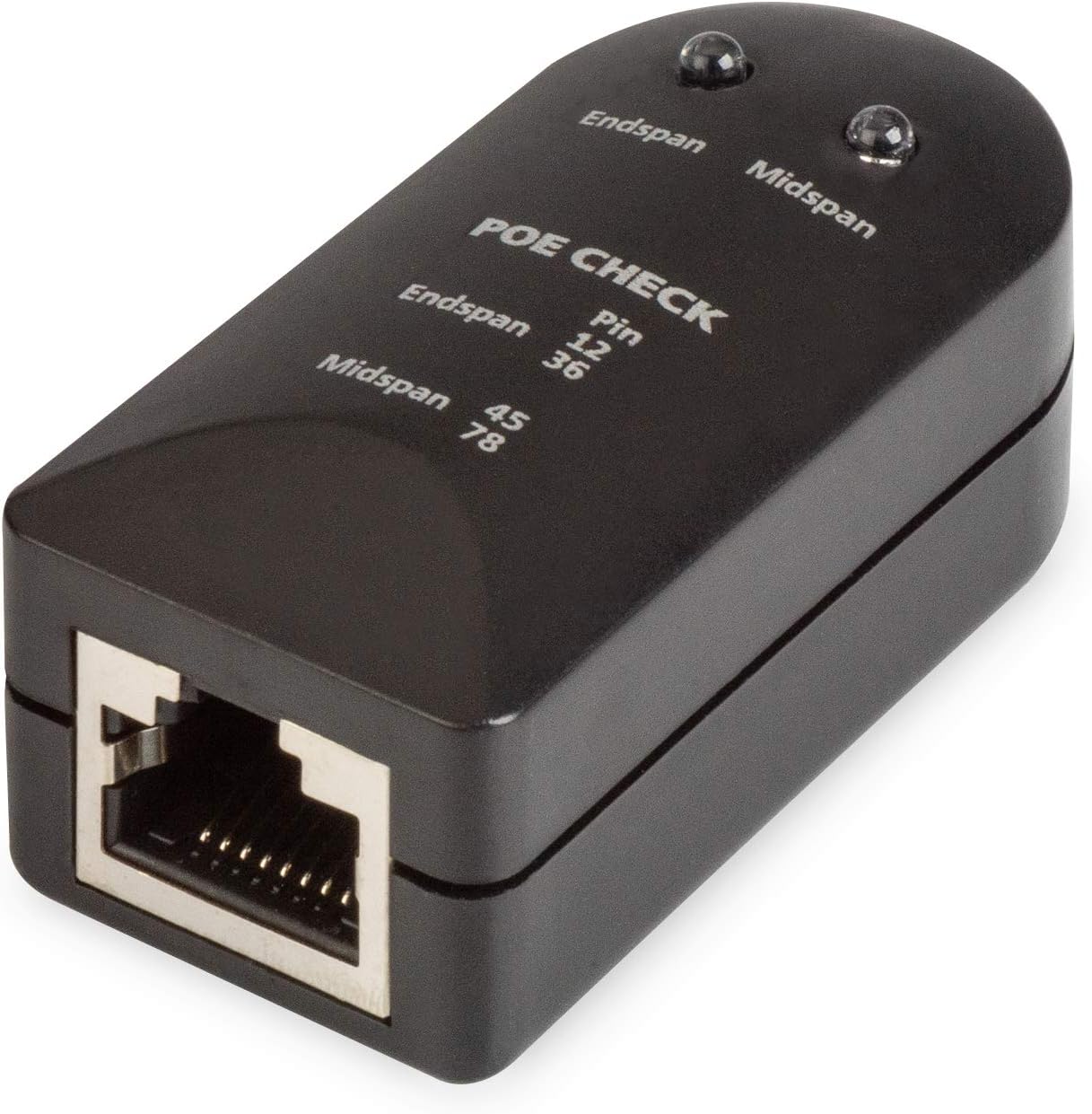 Digitus Gigabit PoE Tester MidSpan EndSpan and 4Pair LED